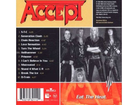 Accept - Eat The Heat - 2